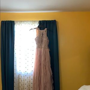 Rose Gold/Champagne Bridesmaid Dress